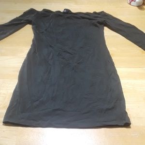 Forever 21 Junior L Olive Green Dress